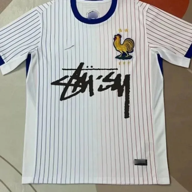 Adidas × Stüssy France Home Jersey Stussy Collaboration
