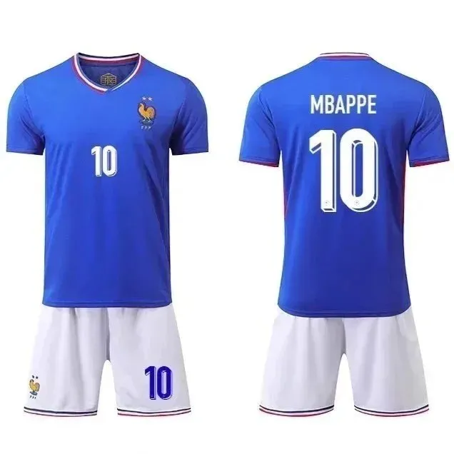 Adidas × France National Team France Home Jersey Mbappé #10