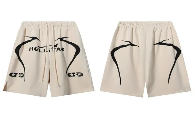 Hellstar Graphic Shorts Hellscape Print