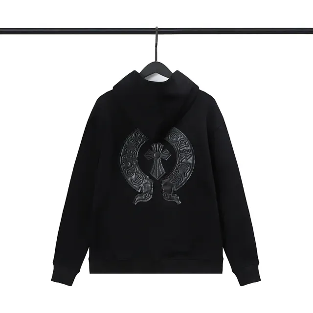 Chrome Hearts Hoodie Cross Logo Embossed