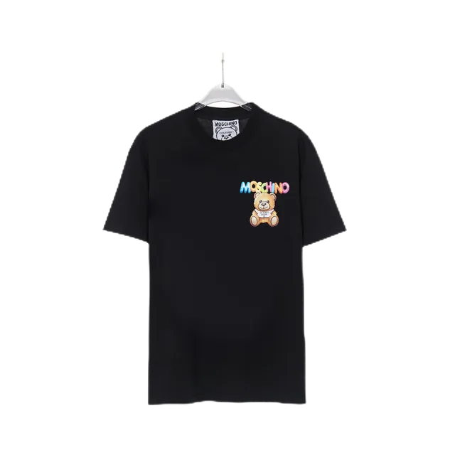 Moschino Teddy Bear Tee Rainbow Logo