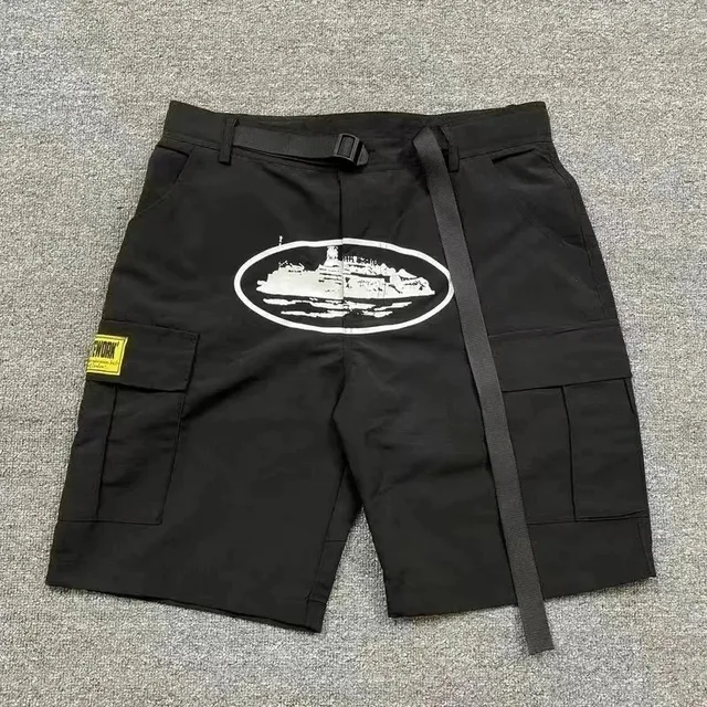 Corteiz Cargo Shorts Ship Logo