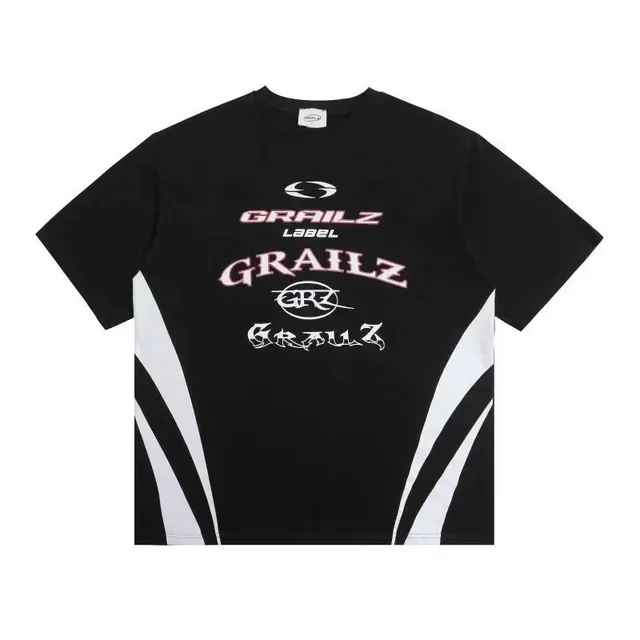 Graphic T-Shirt Multi-Logo Panel