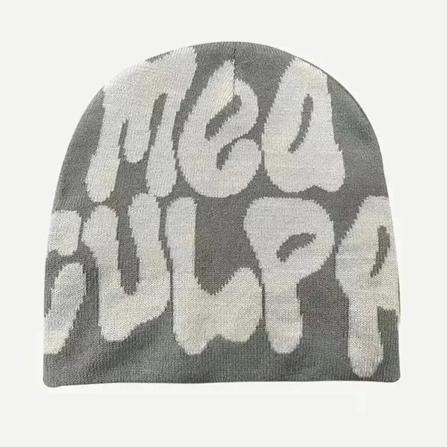 Amiri Knit Beanie Logo Intarsia