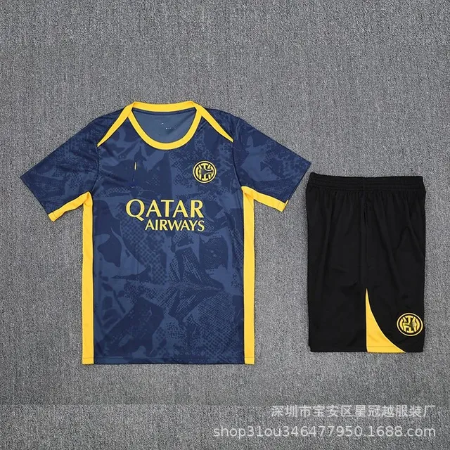Paris Saint-Germain Home Kit Qatar Airways Sponsor