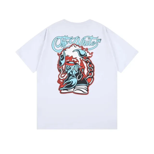 Off-White Graphic Tee Sneaker Print