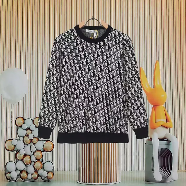 Dior Oblivion Sweatshirt Oblique Logo Print