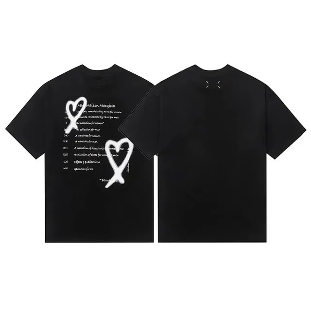 Maison Margiela T-Shirt Heart Print