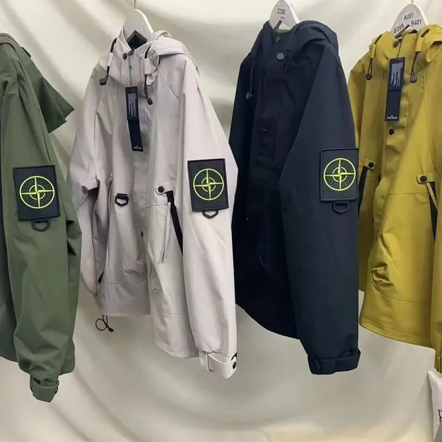 Stone Island Goggle Jacket Compass Patch