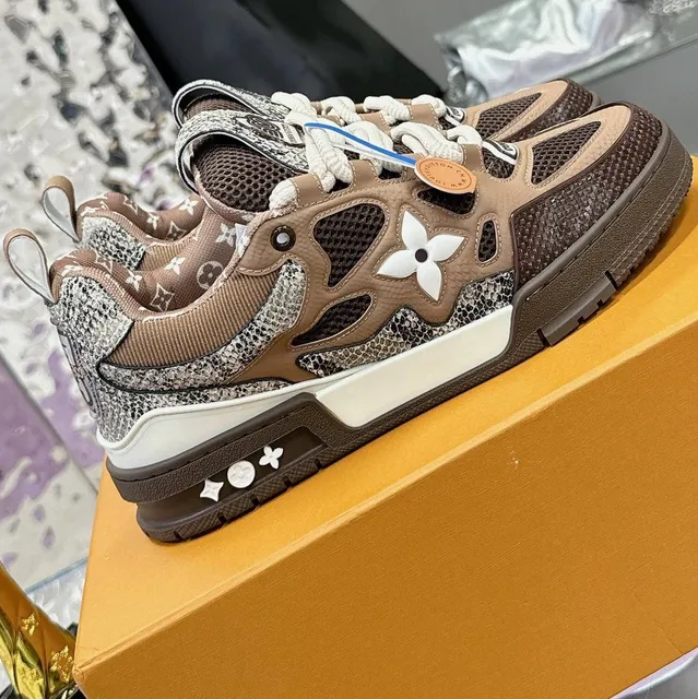 Louis Vuitton LV Trainer Monogram Snake