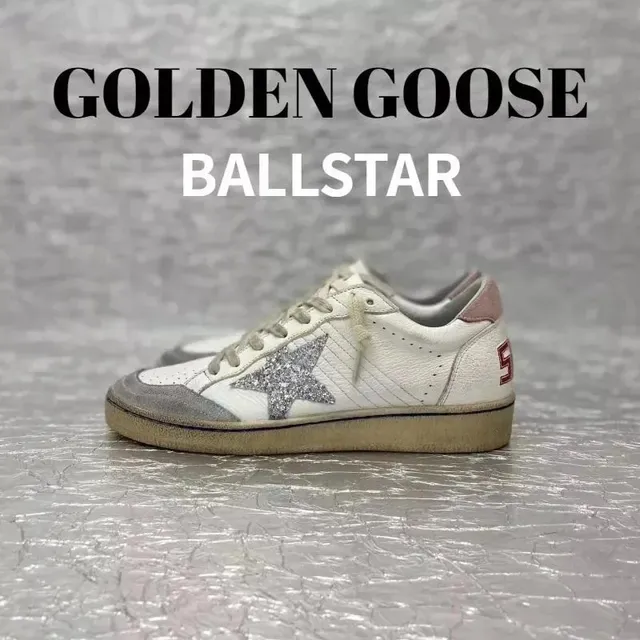 Golden Goose Ballstar Glitter Star