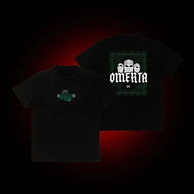 Broken Planet Graphic Tee Omerta Print