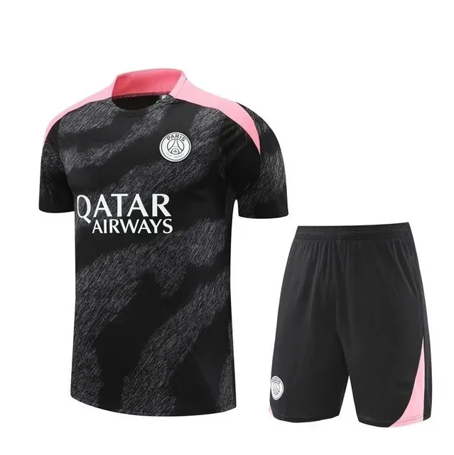Paris Saint-Germain Training Kit Black Pink Camo