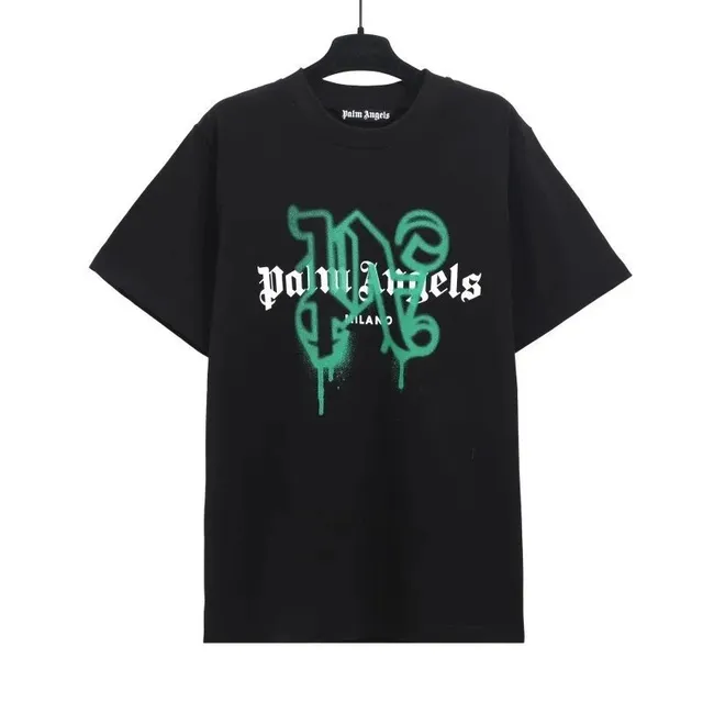 Palm Angels Graphic Tee Graffiti Logo
