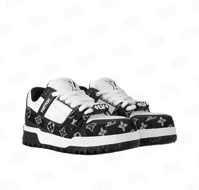 Louis Vuitton LV Trainer Monogram Denim