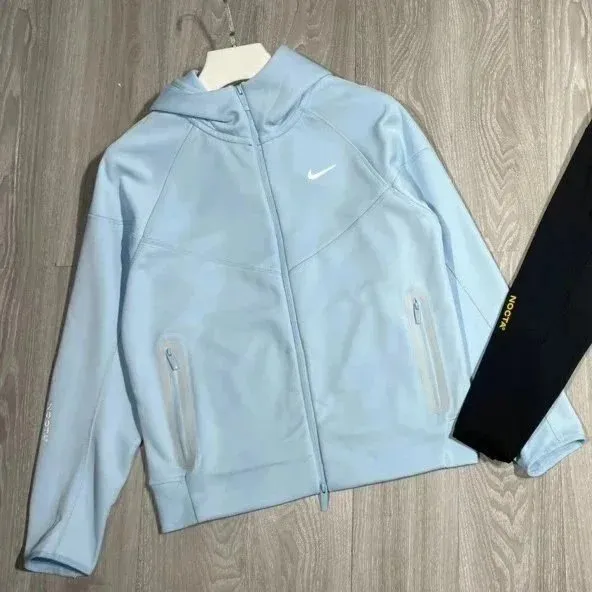 Nike Tech Fleece Hooded Jacket Light Blue