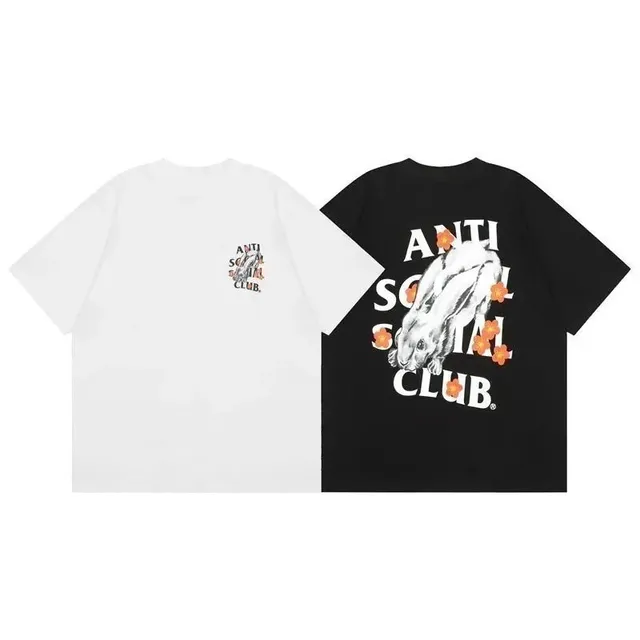 Anti Social Social Club t shirts Rabbit Floral Print