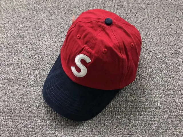 Supreme Box Logo Cap Red/Navy