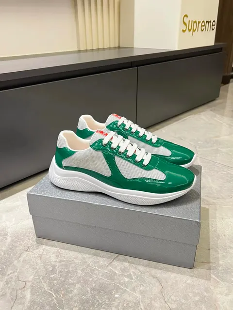 Supreme Prada Linea Rossa Sneaker Green and White
