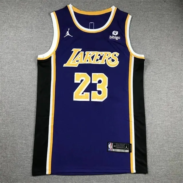 Jordan Lakers Swingman Jersey Purple Statement Edition