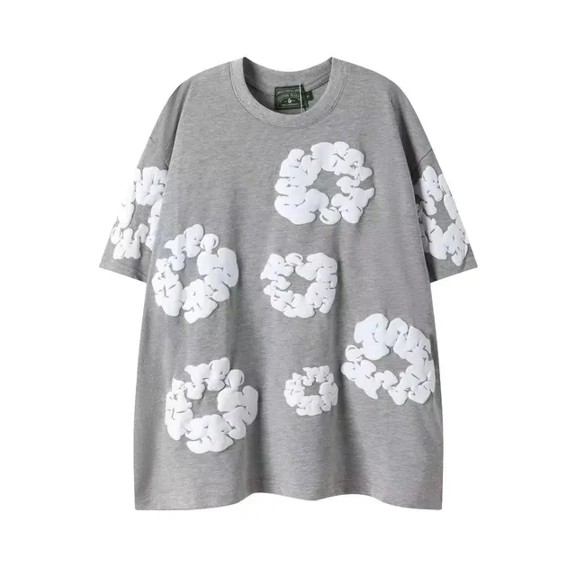 Denim Tears Graphic T-Shirt Cloud Print