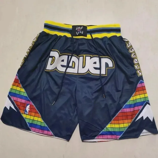 NBA Denver Nuggets Shorts Rainbow Mountain