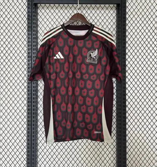 Adidas Mexico National Team Jersey Peacock Pattern
