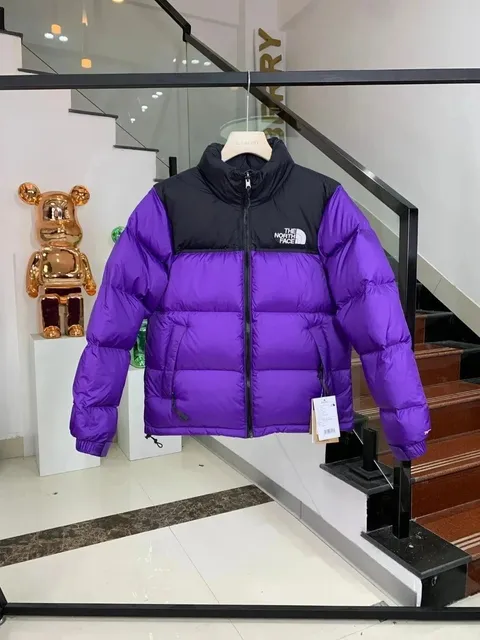 The North Face Nuptse Jacket Purple/Black
