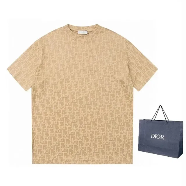 Dior Oblique Print T-Shirt Monogram All-Over