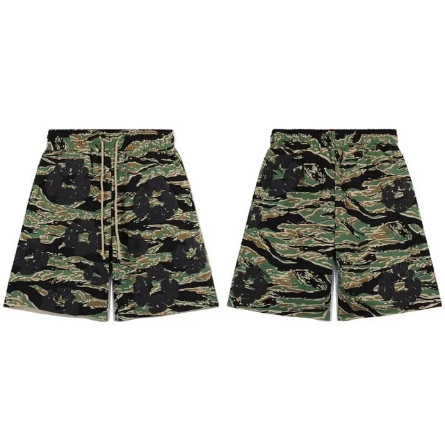 Stone Island Tiger Camo Shorts Tiger Stripe Camouflage