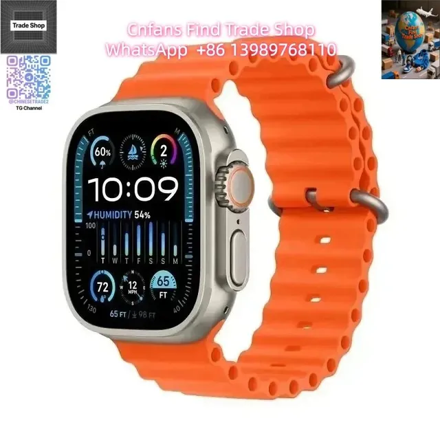Apple Watch Orange Sport Band