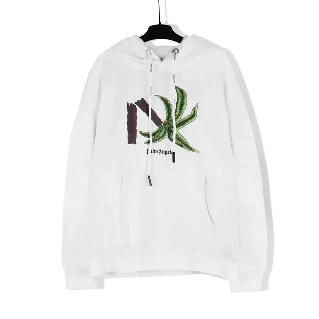 Palm Angels Hoodie Palm Leaf Graphic