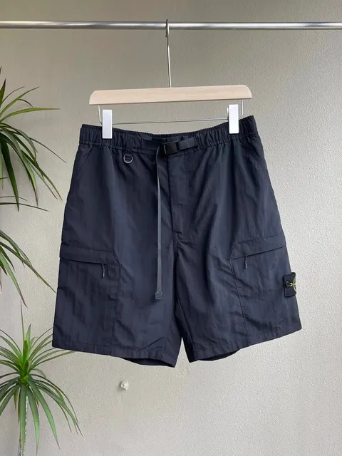 Stone Island Cargo Shorts Navy