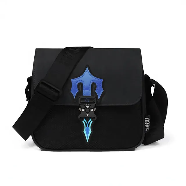 Trapstar Crossbody Bag Blue Emblem
