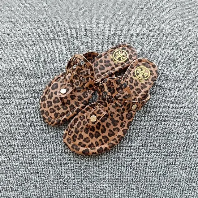 Tory Burch Miller Sandal Leopard Print