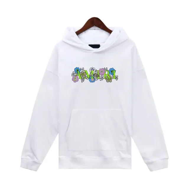 Amiri Hoodie Floral Logo
