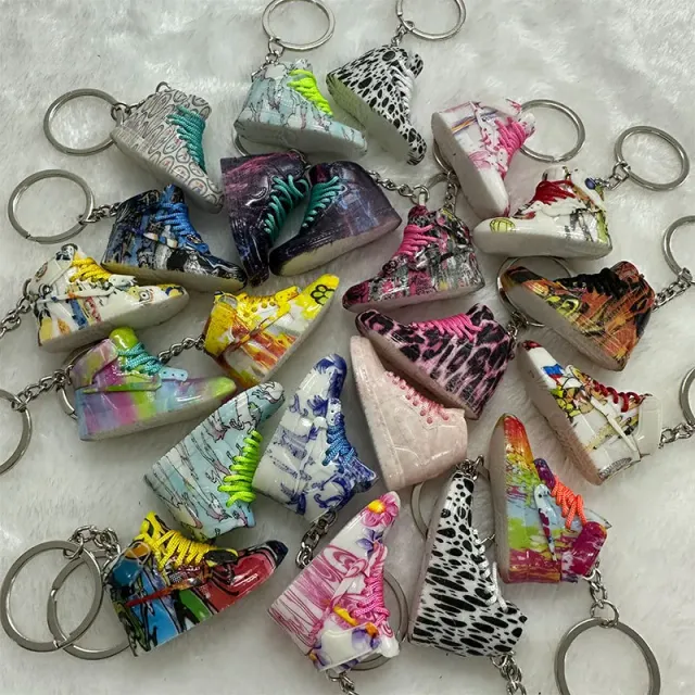 Random one from camouflage aj series (single keychain)