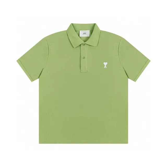 AMI Paris Polo Shirt Heart Logo