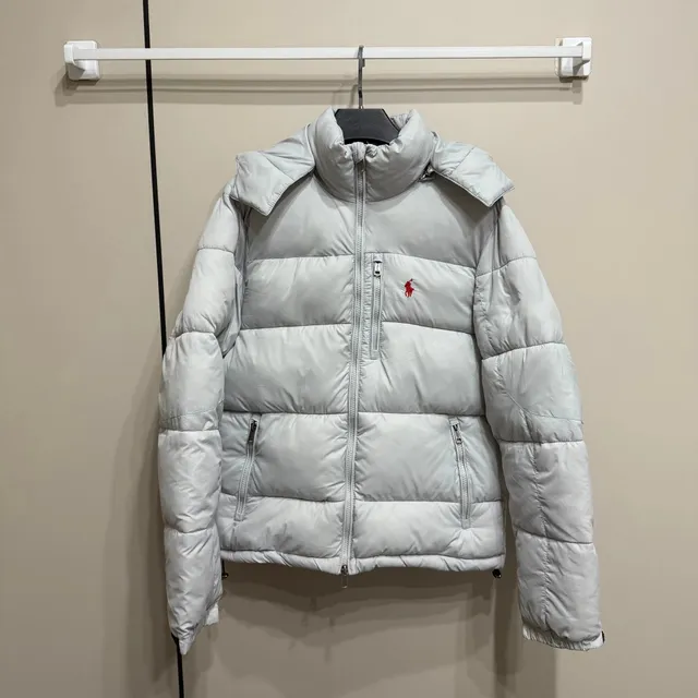 Polo Ralph Lauren Puffer Jacket Light Grey