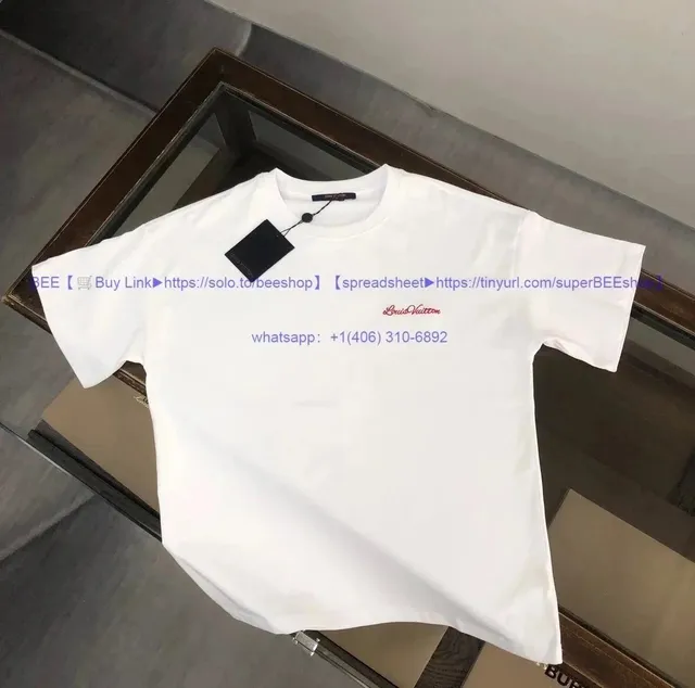 Louis Vuitton T-Shirt Embroidered Logo