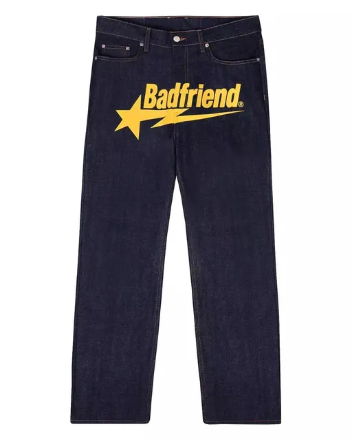 Corteiz Jeans Badfriend Star Logo