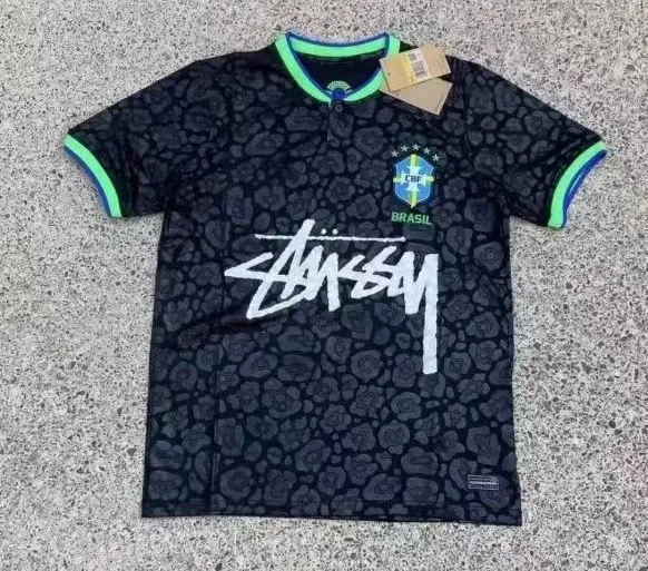 Stüssy Brazil National Team Jersey Stussy x CBF Collaboration