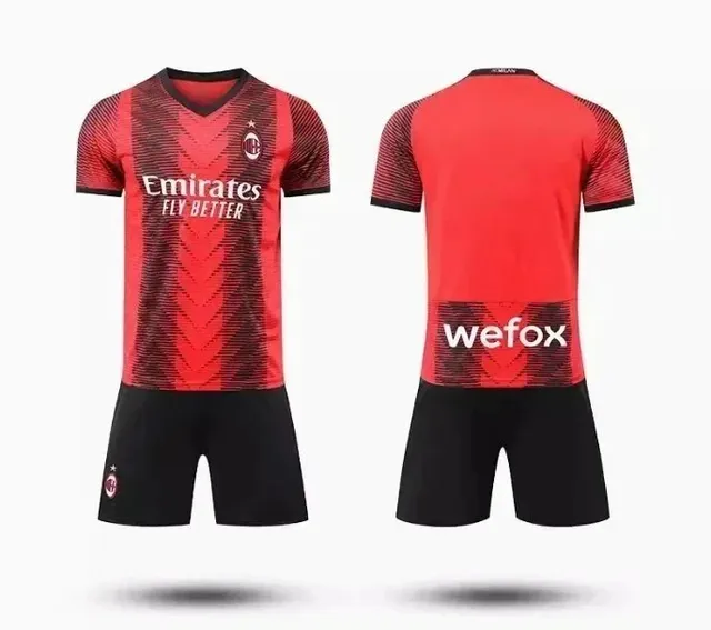 AC Milan × Adidas Home Kit 2023-24 Season