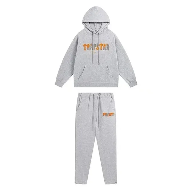 Corteiz Hoodie and Joggers Set TRAPSTAR Logo