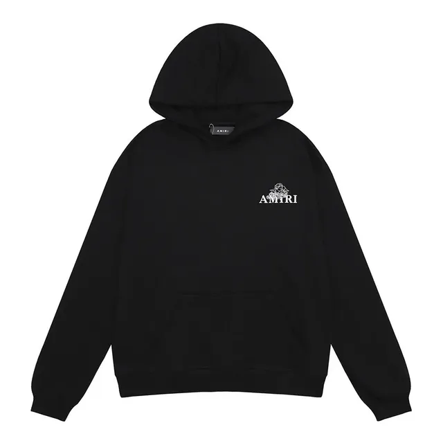 Amiri Hoodie Embroidered Logo
