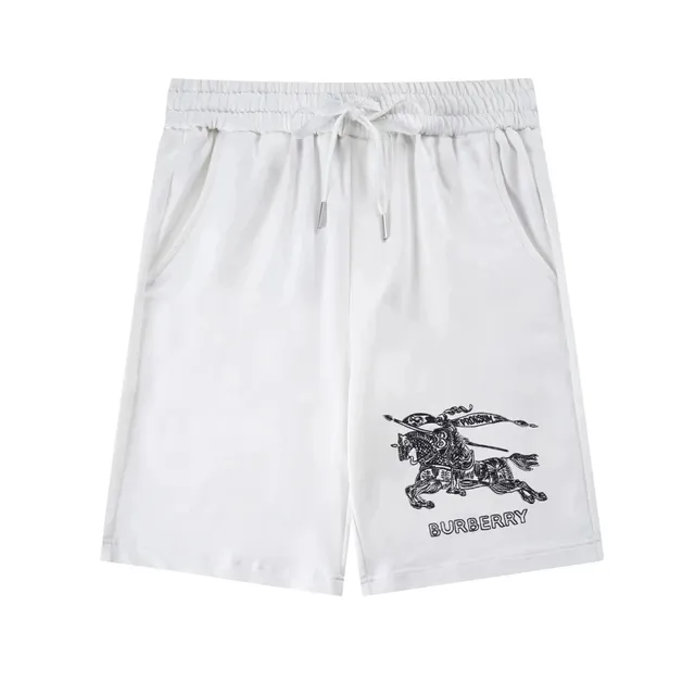 Burberry Equestrian Knight Shorts Embroidered Logo