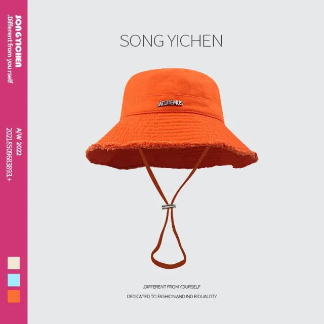 Jacquemus Bucket Hat Frayed Brim