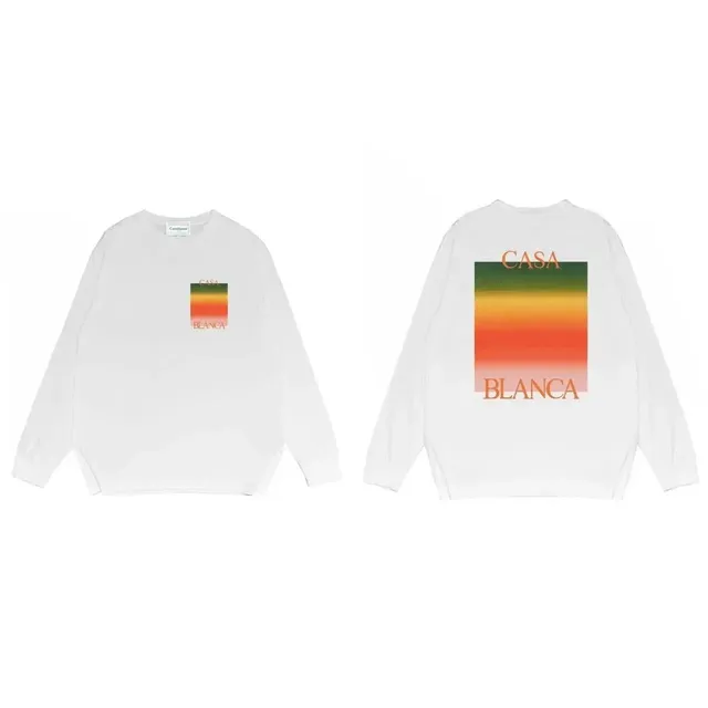 Casablanca Casa Blanca Sweatshirt Sunset Gradient Print