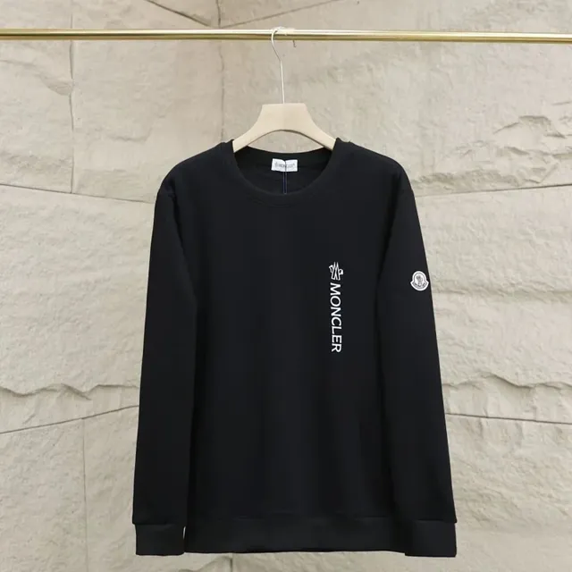 Moncler Crewneck Sweatshirt Logo Print