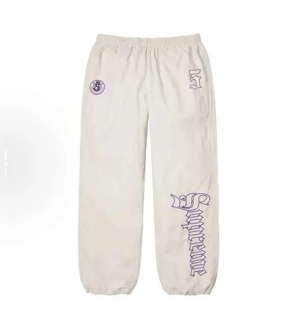 Supreme Track Pants Purple Logo